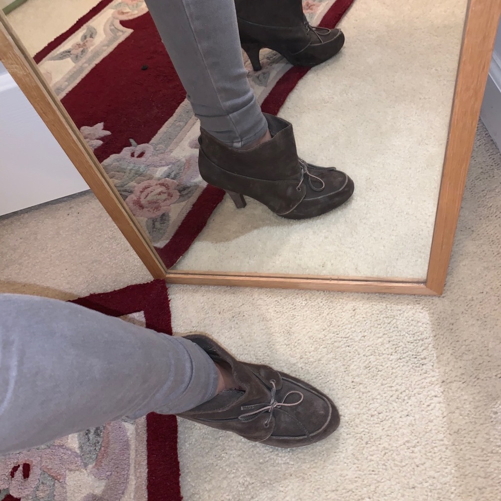 Two pairs of suede heels Michael Kors farylrobin - Picture 7 of 11
